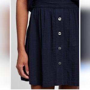GAP Crinkle cotton skirt NWT